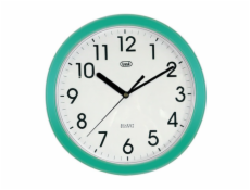 Hodiny Trevi, OM 3301/Green, nástěnné, průměr 25 cm, silent quartz, 1xAA baterie