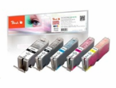PEACH kompatibilní cartridge Canon PGI-550/CLI-551 MultiPack, 2xBlack, Cyan, Magenta, Yellow, 23ml, 4x13ml