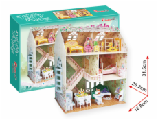 Puzzle 3D Domek dla lalek Dreamy