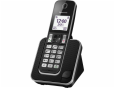 Panasonic KX-TGD310 telefón DECT telefón Caller ID Black White
