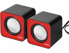 Počítačové reproduktory Audiocore AC870R červené
