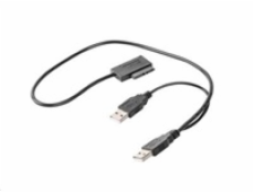 GEMBIRD externý adaptér USB na Slim SATA SSD, DVD