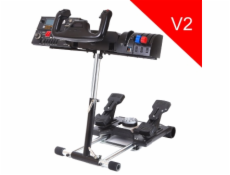 Wheel Stand Pro DELUXE V2, stojan na joystick a pedály Saitek Pro Rudder, Pro Flight Yoke System