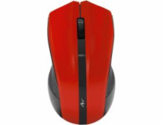 Mysz bezprzewodowo-optyczna USB AM-97D czerwona