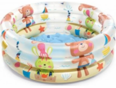 Bazén dinosaurus 3 kruhový pro miminka 1-3 roky 61x22cm