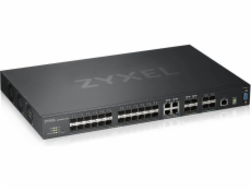 Zyxel XGS4600-32F  32-port Managed Layer3+ Gigabit switch, 24x Gigabit SFP + 4x Gigabit dual personality (RJ45/SFP) + 4x