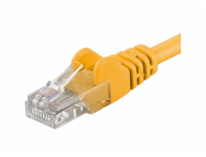 PremiumCord Patch kabel UTP RJ45-RJ45 level 5e 10m žlutá