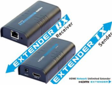 Extender HDMI na 120m přes LAN, over IP