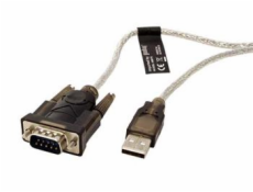 Redukce USB -> 1x sériový port RS232 (MD9) , 1,8m