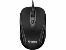 YENKEE YMS 1025BK Myš USB Quito černá