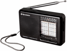 Rádio Roadstar, TRA-2989, prenosné, AM, FM, SW 1-7, výstup na slúchadlá