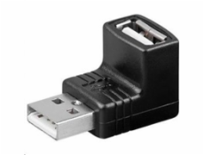 PremiumCord USB redukce A-A, Male/Female 90°