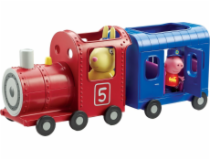 Tm Toys Peppa Train s kočiarom + figúrky (06152)