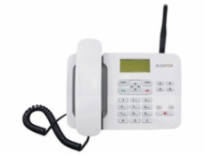 Aligator GSM stolní telefon T100, bílá Aligator GSM stolní telefon T100, bílá