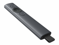 Logitech prezentér SPOTLIGHT/ bezdrátový/ Bluetooth/ šedý