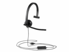 Logitech UC Corded Mono USB Headset H570e (Leatherette Pad) - Business EMEA