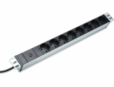 ""PDU 8fach-Steckdosenleiste, 19"""", 1HE""