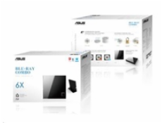 ASUS BLURAY SBC-06D2X-U/BLK/G/AS Combo, External, Retail,  černá ASUS BLURAY SBC-06D2X-U/BLK/G/AS Combo, External, Retail,  černá