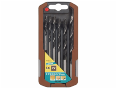 Wolfcraft Wolfcraft Sada 6ks spirálový vrtáky do dřeva CV o3-10mm 7108000