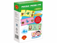 Puzzle Przed i po, Zabawa i nauka