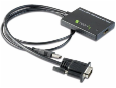 Adapter VGA na HDMI z Audio, zasilane z USB