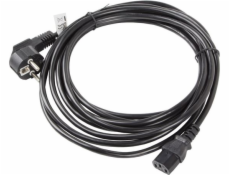 Lanberg CA-C13C-11CC-0050-BK power cable Black 5 m C13 coupler CEE7/7