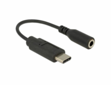 Delock Audio adaptér USB Type-C™ samec > Stereo Jack samice 14 cm