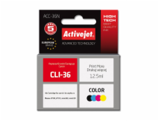 Activejet ACC-36N ink for Canon printer; Canon PGI-36 replacement; Supreme; 12.5 ml; color