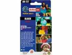 Activejet AH-27R ink for HP printer; HP 27 C8727A replacement; Premium; 20 ml; black