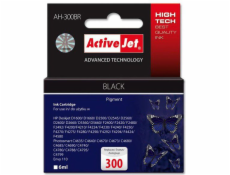 Activejet AH-300BR ink for HP printer; HP 300 CC640EE replacement; Premium; 6 ml; black