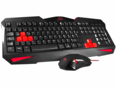 Mars Gaming MCP1 keyboard Black Red