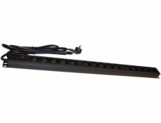 Alantec PZ015 power extension 1.8 m 15 AC outlet(s) Indoor Black
