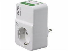 APC PM1WU2-GR APC Essential SurgeArrest 1 Outlet 230V, 2 Port USB Charger
