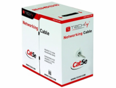 Techly ITP7-UTP-IC-CCA networking cable Grey 305 m Cat5e U/UTP (UTP)