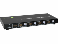 Techly Techly Switch 4 porty HDMI/USB KVM Switch 4x1 so zvukom - 028702