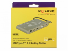 DeLock 87297 Dockingstation USB Type-C 3.1 Dockingstation 4K 30 Hz