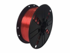 GEMBIRD Tisková struna (filament), PETG, 1,75mm, 1kg, červená