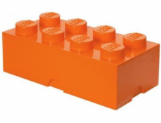 LEGO Storage Brick 8 orange, Aufbewahrungsbox