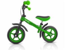 Rowerek biegowy Dragon z hamulcem zielony