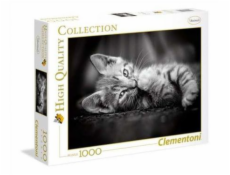 Clementoni Puzzle 1000 dielikov - vysoko kvalitná kolekcia. Kitty (39422)