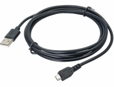 Akyga kábel USB A-MicroB/1.8m/čierna
