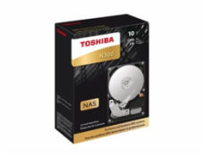 TOSHIBA HDD N300 NAS 10TB, SATA III, 7200 rpm, 256MB cache, 3,5 , RETAIL