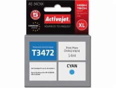 Activejet AE-34CNX ink for Epson printer  Epson 34XL T3472 replacement; Supreme; 14 ml; cyan