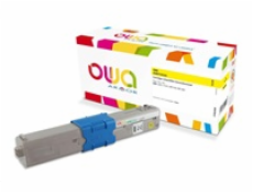 OWA Armor toner pro OKI C301, C321, MC332, MC342, 1500p, 44973533, žlutá/yellow