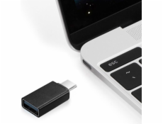 Adaptér USB Gembird USB-C - USB Czarny (A-USB2-CMAF-01)