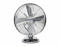 Stolní ventilátor G3FERRARI, G5003406 LEVANTE chrom, stolní ventilátor, prům. 30 cm., 35 W