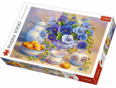 Trefl Puzzle 1000 dielikov – Modrá kytica (GXP-645608)