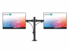 CONNECT IT TwinArm stolní držák na 2 monitory, ČERNÝ CONNECT IT TwinArm stolní držák na 2 monitory, ČERNÝ