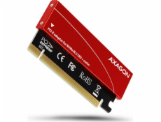 AXAGON PCEM2-S, PCIe x16 - M.2 NVMe M-key slot adaptér, + pasivní chladič