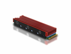 AXAGON CLR-M2, hliníkový pasívní chladič pro M.2 2280 SSD
